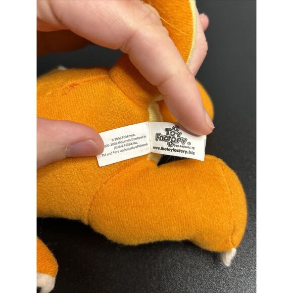 Pokemon Diamond And Pearl Charmander Plush Nintendo Game Freak 2008 Preloved - Picture 7 of 9